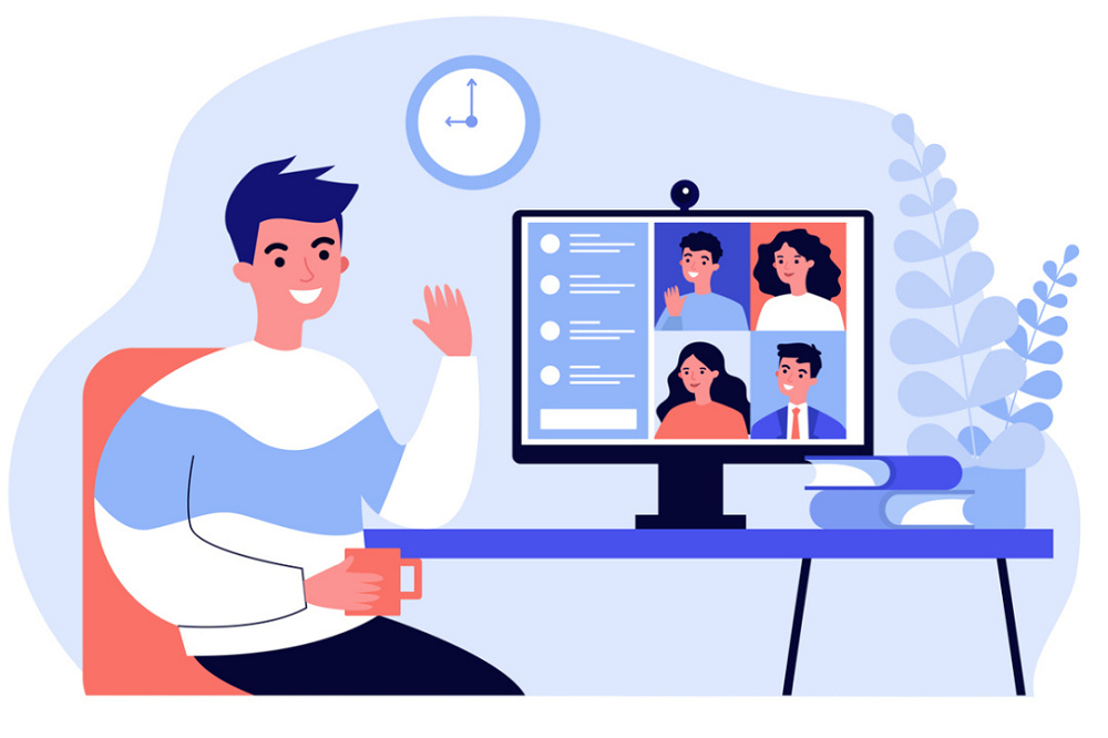 E-learning concept